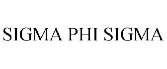 SIGMA PHI SIGMA