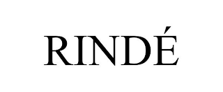 RINDÉ