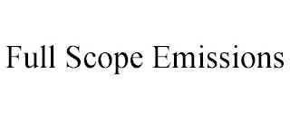 FULL SCOPE EMISSIONS