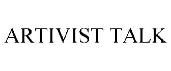 ARTIVIST TALK
