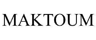 MAKTOUM