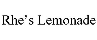 RHE'S LEMONADE