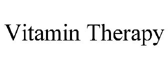 VITAMIN THERAPY