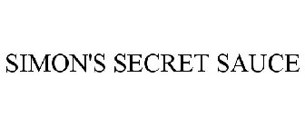 SIMON'S SECRET SAUCE