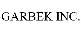 GARBEK INC.