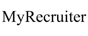 MYRECRUITER