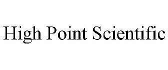 HIGH POINT SCIENTIFIC