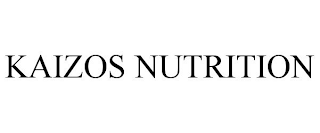 KAIZOS NUTRITION