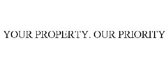 YOUR PROPERTY. OUR PRIORITY