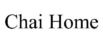 CHAI HOME