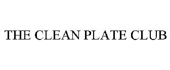 THE CLEAN PLATE CLUB