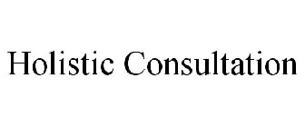 HOLISTIC CONSULTATION