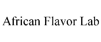 AFRICAN FLAVOR LAB