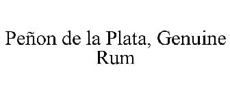 PEÑON DE LA PLATA, GENUINE RUM