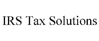 IRS TAX SOLUTIONS