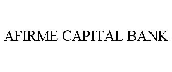 AFIRME CAPITAL BANK