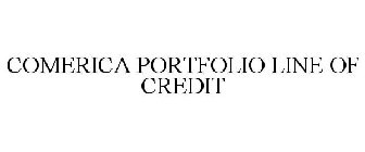 COMERICA PORTFOLIO LINE OF CREDIT