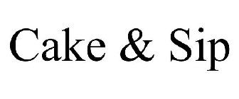 CAKE & SIP