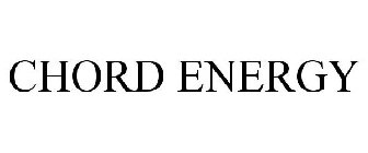 CHORD ENERGY