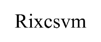 RIXCSVM