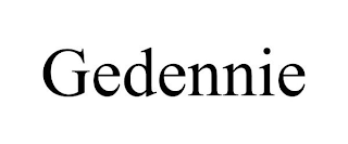 GEDENNIE