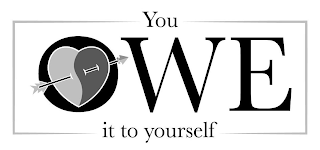 YOU OWE IT TO YOURSELF