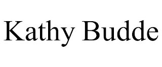 KATHY BUDDE