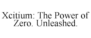 XCITIUM: THE POWER OF ZERO. UNLEASHED.