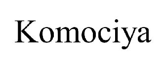 KOMOCIYA