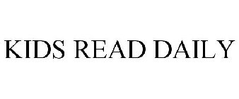 KIDS READ DAILY