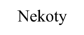 NEKOTY