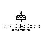 KIDS' CAKE BOXES BAKING MEMORIES