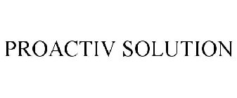 PROACTIV SOLUTION