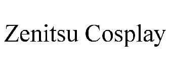 ZENITSU COSPLAY