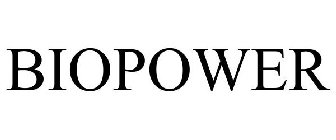 BIOPOWER