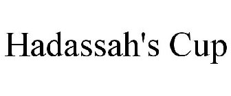 HADASSAH'S CUP