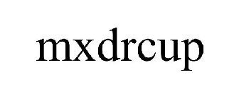 MXDRCUP