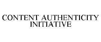 CONTENT AUTHENTICITY INITIATIVE