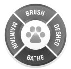 BRUSH DESHED BATHE MAINTAIN