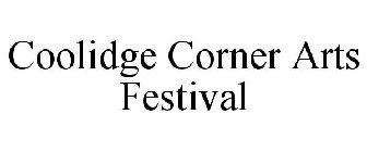COOLIDGE CORNER ARTS FESTIVAL