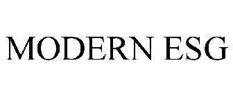 MODERN ESG