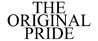THE ORIGINAL PRIDE