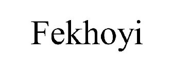 FEKHOYI