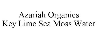 AZARIAH ORGANICS KEY LIME SEA MOSS WATER