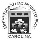 UNIVERSIDAD DE PUERTO RICO CAROLINA