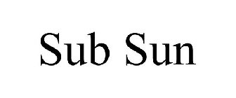 SUB SUN