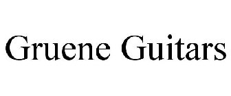 GRUENE GUITARS