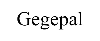 GEGEPAL