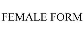 FEMALE FORM