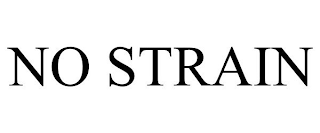 NO STRAIN